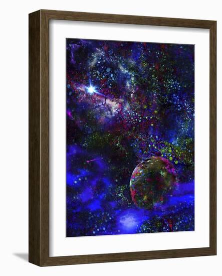 Orphan Planet, Distant Star-MusicDreamerArt-Framed Giclee Print