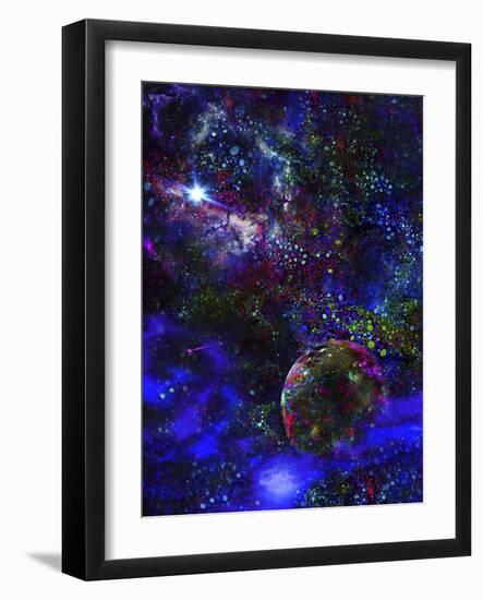 Orphan Planet, Distant Star-MusicDreamerArt-Framed Giclee Print