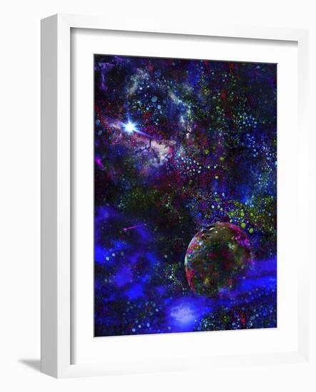 Orphan Planet, Distant Star-MusicDreamerArt-Framed Giclee Print