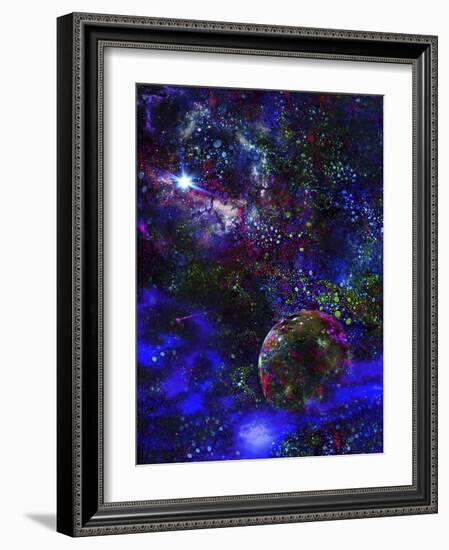 Orphan Planet, Distant Star-MusicDreamerArt-Framed Giclee Print