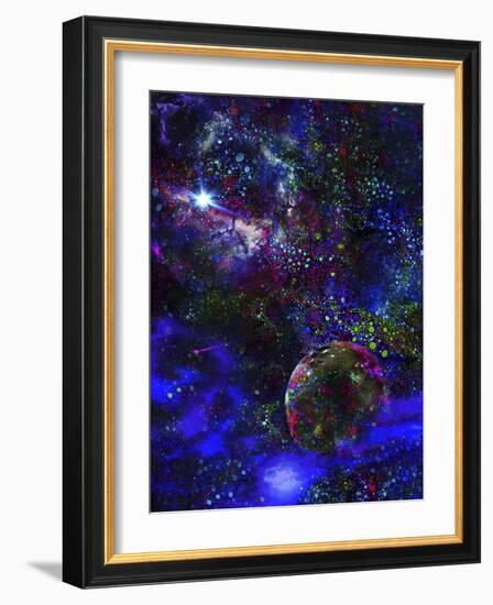 Orphan Planet, Distant Star-MusicDreamerArt-Framed Giclee Print