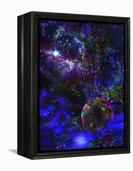 Orphan Planet, Distant Star-MusicDreamerArt-Framed Premier Image Canvas