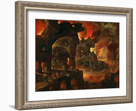 Orphee Dans Les Enfers - Orpheus in the Underworld - Roelant Savery (1576-1639). Oil on Wood, Ca 16-Roelandt Jacobsz Savery-Framed Giclee Print