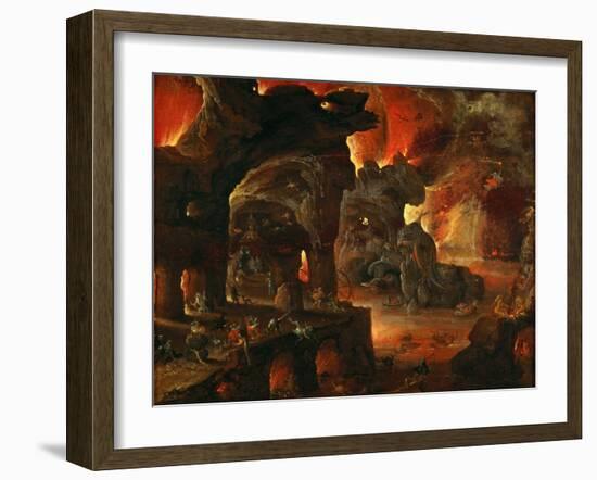 Orphee Dans Les Enfers - Orpheus in the Underworld - Roelant Savery (1576-1639). Oil on Wood, Ca 16-Roelandt Jacobsz Savery-Framed Giclee Print