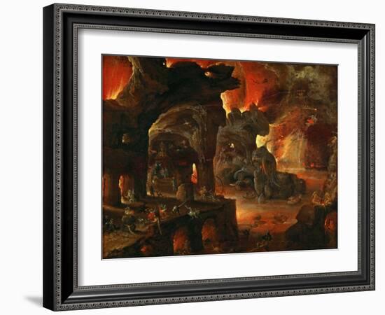 Orphee Dans Les Enfers - Orpheus in the Underworld - Roelant Savery (1576-1639). Oil on Wood, Ca 16-Roelandt Jacobsz Savery-Framed Giclee Print