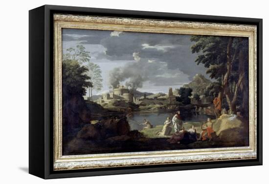 Orphée Et Eurydice De Poussin, Musée Du Louvre-Nicolas Poussin-Framed Premier Image Canvas