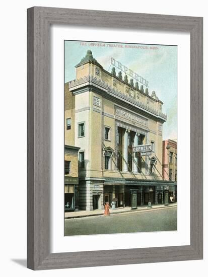 Orpheum Theater, Minneapolis, Minnesota-null-Framed Art Print