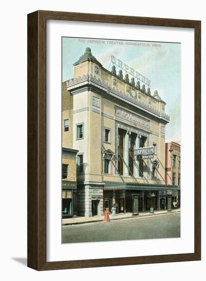 Orpheum Theater, Minneapolis, Minnesota-null-Framed Art Print