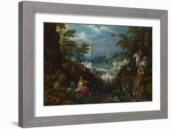 Orpheus, 1628-Roelant Savery-Framed Giclee Print