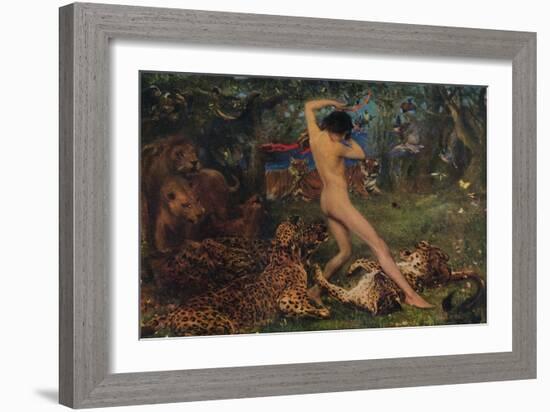 'Orpheus', 1896-John MacAllan Swan-Framed Giclee Print