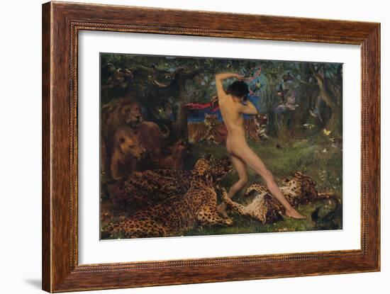 'Orpheus', 1896-John MacAllan Swan-Framed Giclee Print