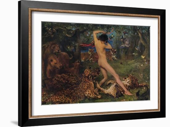 'Orpheus', 1896-John MacAllan Swan-Framed Giclee Print