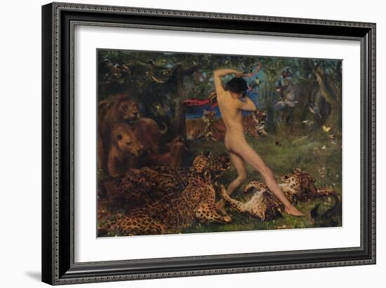 'Orpheus', 1896-John MacAllan Swan-Framed Giclee Print