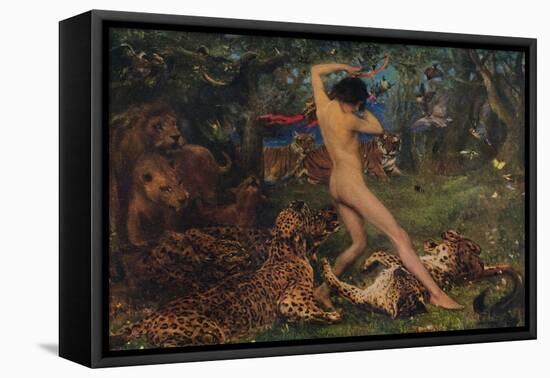 'Orpheus', 1896-John MacAllan Swan-Framed Premier Image Canvas