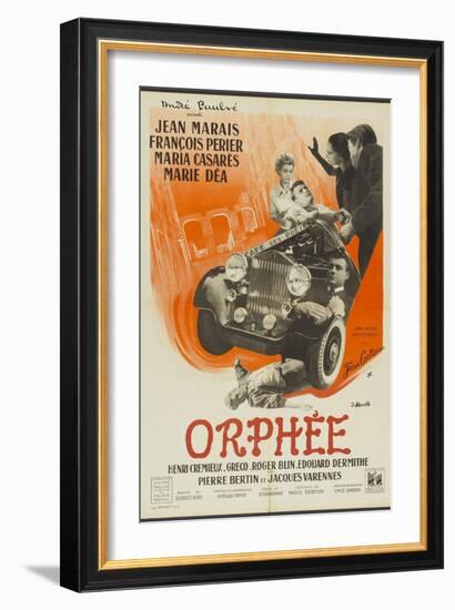 Orpheus, 1950 "Orphee" Directed by Jean Cocteau-null-Framed Giclee Print