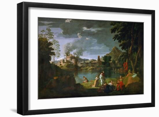 Orpheus and Euridice, circa 1659-Nicolas Poussin-Framed Giclee Print