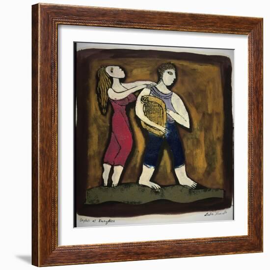 Orpheus and Eurydice-Leslie Xuereb-Framed Giclee Print