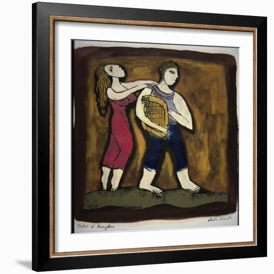 Orpheus and Eurydice-Leslie Xuereb-Framed Giclee Print