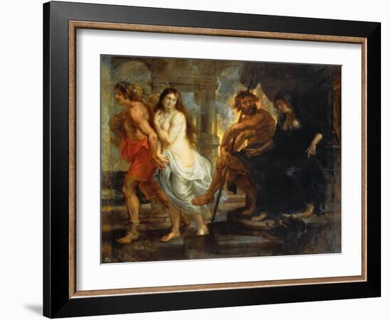 Orpheus and Eurydice-Peter Paul Rubens-Framed Giclee Print