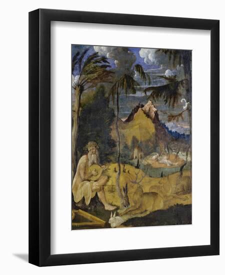 Orpheus and the Animals, 1519-Hans Leu-Framed Giclee Print