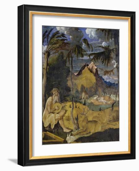 Orpheus and the Animals, 1519-Hans Leu-Framed Giclee Print