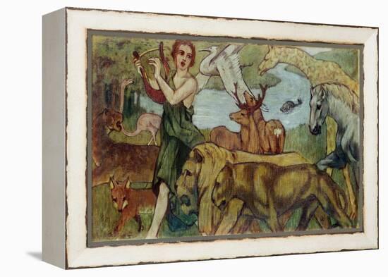 Orpheus and the Animals, 1907-Franz Marc-Framed Premier Image Canvas