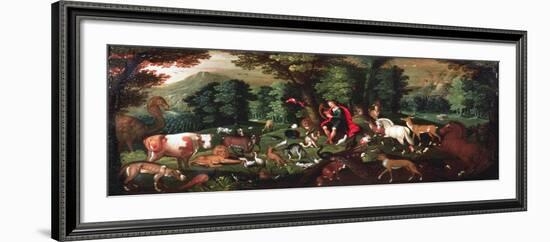 Orpheus and the Animals-Jacob Bouttats-Framed Giclee Print