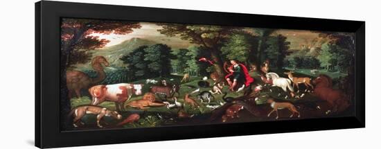 Orpheus and the Animals-Jacob Bouttats-Framed Giclee Print