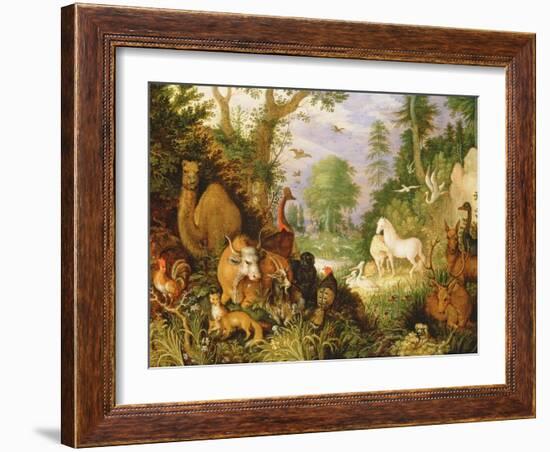 Orpheus Charming the Animals, C.1618-Roelandt Jacobsz. Savery-Framed Giclee Print