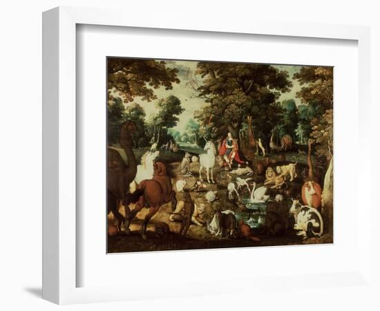 Orpheus Charming the Animals-Jacob Bouttats-Framed Giclee Print