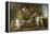 Orpheus Descended into Hades to Ask or Eurydice Music-Jean Restout-Framed Premier Image Canvas