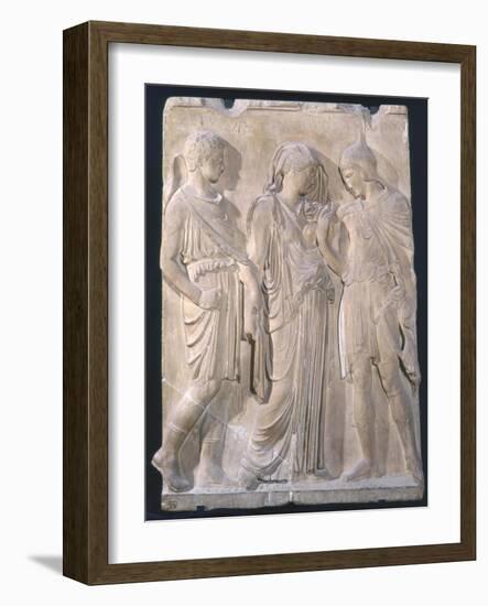 Orpheus, Eurydice and Hermes-null-Framed Giclee Print