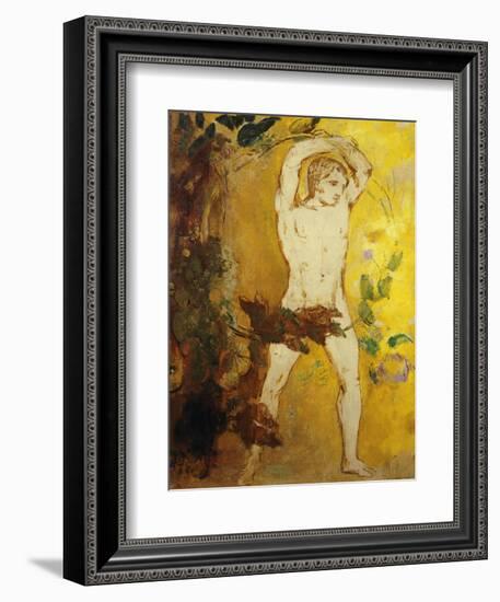 Orpheus, Orphee-Odilon Redon-Framed Giclee Print