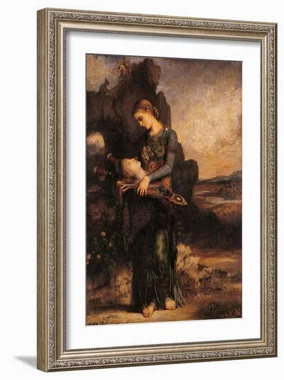 Orpheus-Gustave Moreau-Framed Art Print