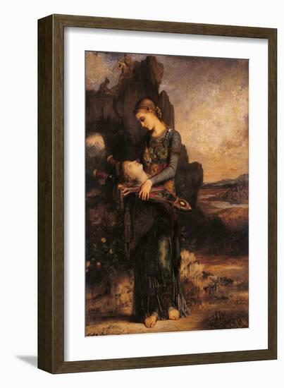 Orpheus-Gustave Moreau-Framed Art Print