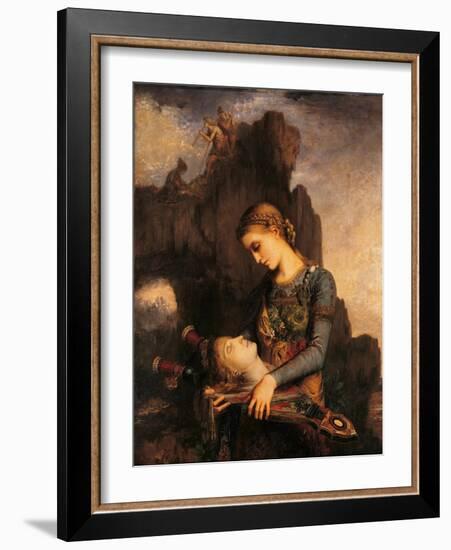 Orpheus-Gustave Moreau-Framed Art Print