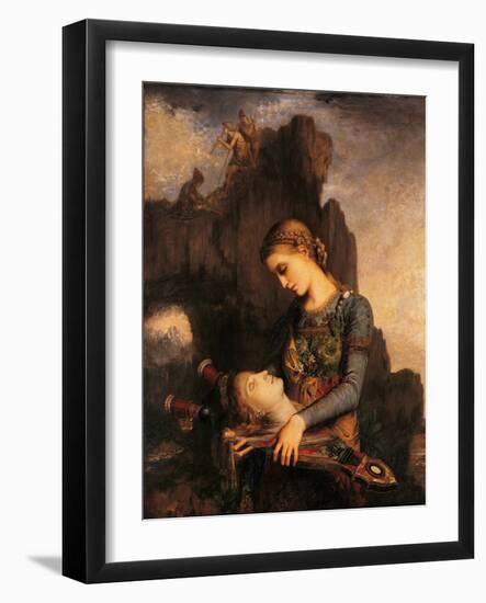 Orpheus-Gustave Moreau-Framed Art Print