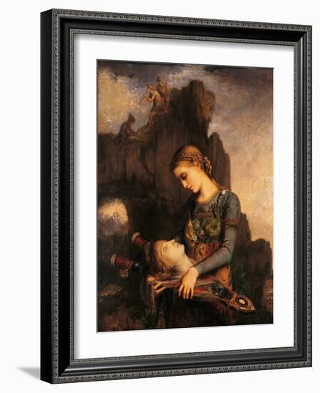 Orpheus-Gustave Moreau-Framed Art Print