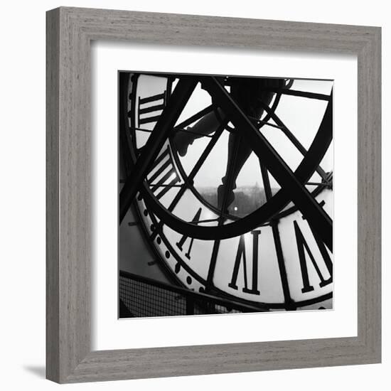 Orsay Clock-Tom Artin-Framed Giclee Print