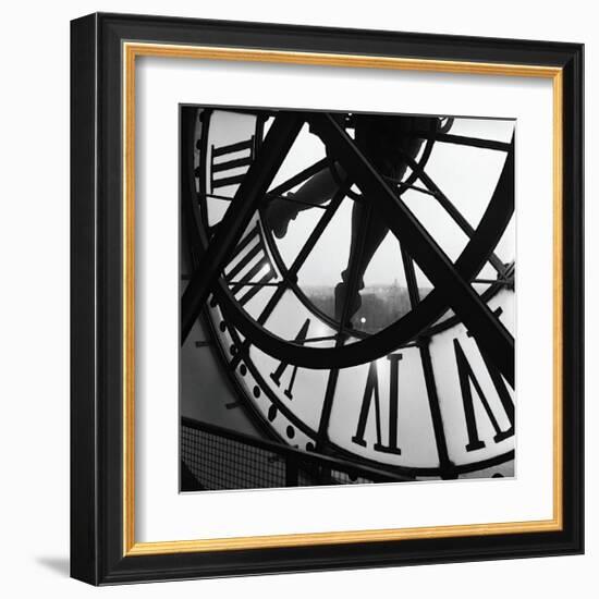 Orsay Clock-Tom Artin-Framed Giclee Print