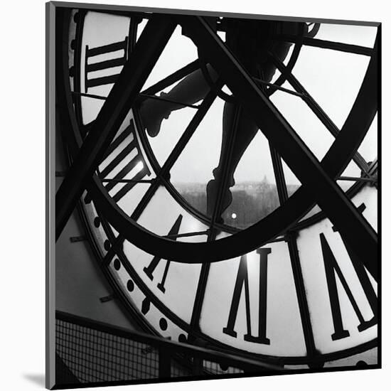 Orsay Clock-Tom Artin-Mounted Giclee Print