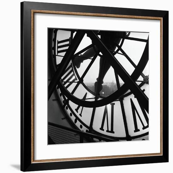 Orsay Clock-Tom Artin-Framed Giclee Print