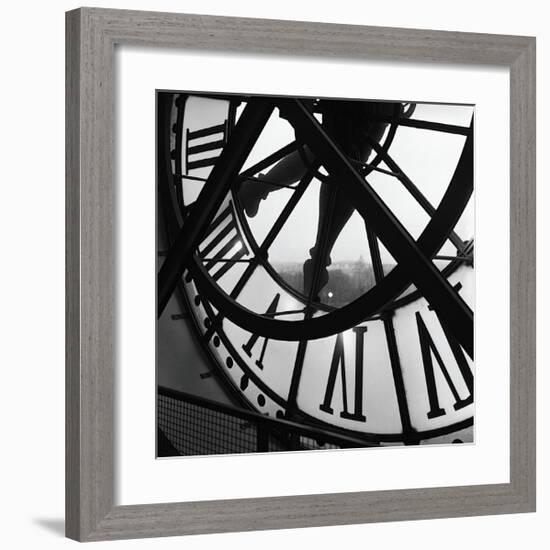 Orsay Clock-Tom Artin-Framed Giclee Print