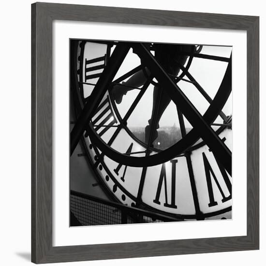 Orsay Clock-Tom Artin-Framed Giclee Print