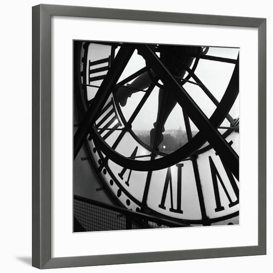 Orsay Clock-Tom Artin-Framed Giclee Print