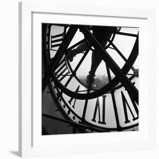 Orsay Clock-Tom Artin-Framed Giclee Print