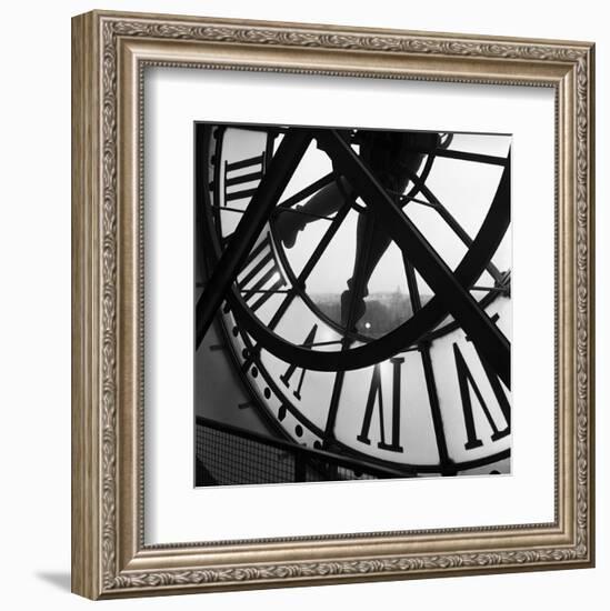 Orsay Clock-Tom Artin-Framed Art Print