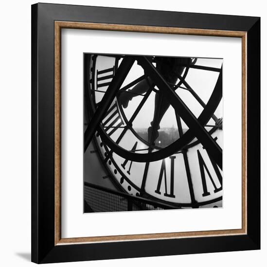 Orsay Clock-Tom Artin-Framed Art Print