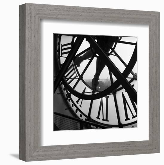 Orsay Clock-Tom Artin-Framed Art Print