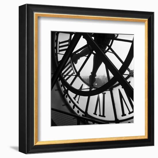 Orsay Clock-Tom Artin-Framed Art Print